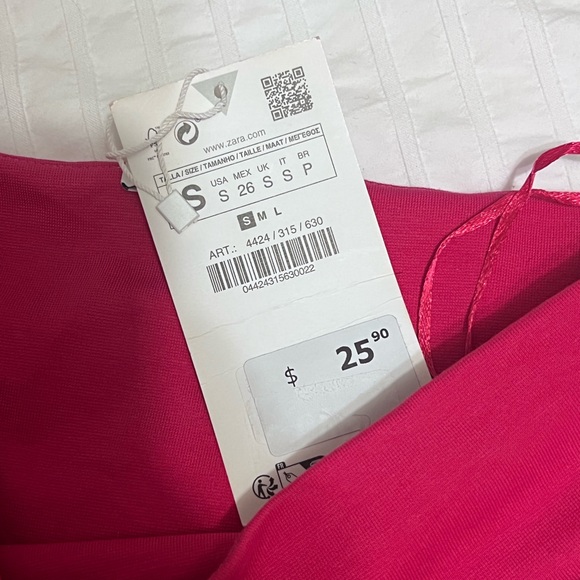 ZARA pink crop top - Picture 3 of 3